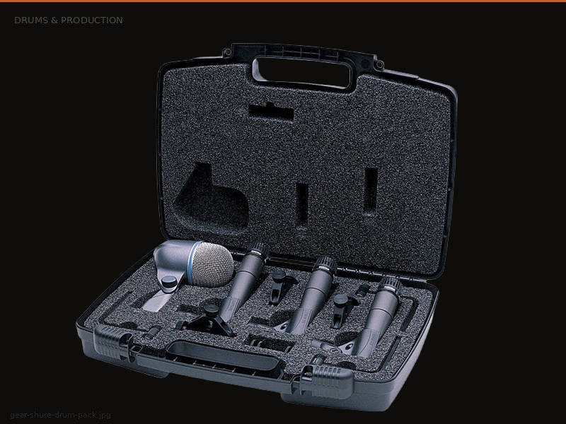 Shure Drum Mic Package